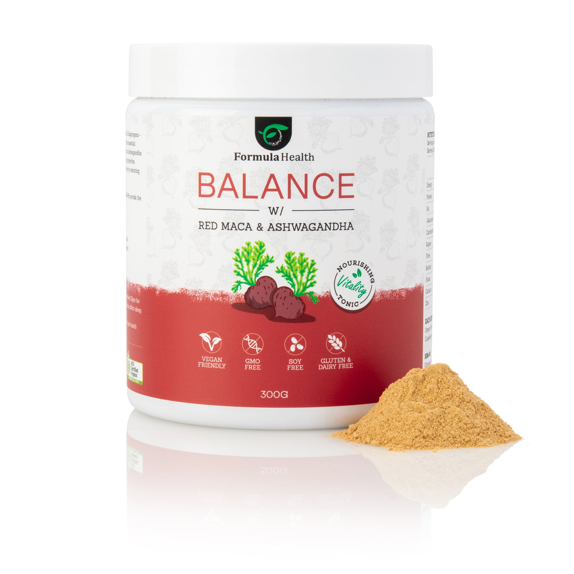 Balance with Red Maca - The wind beneath your wings.